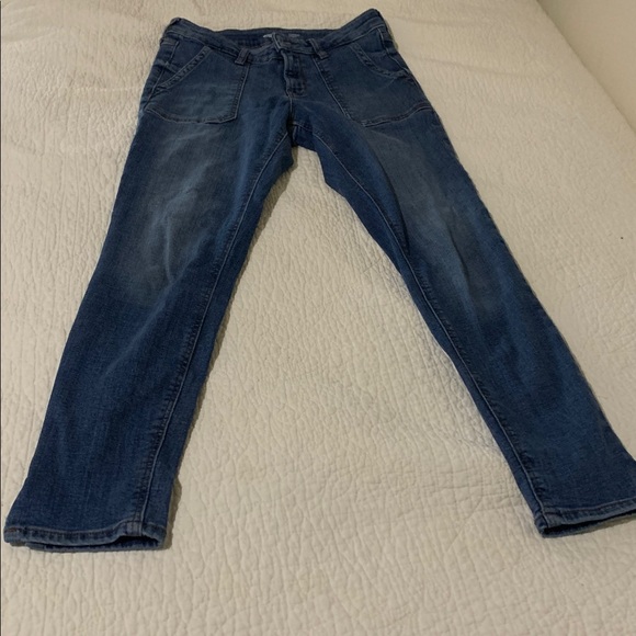 Old Navy Women's Skinny Jeans - Dark Blue - Picture 1 of 2